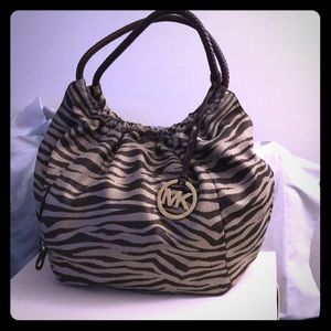Michael Kors Zebra Purse